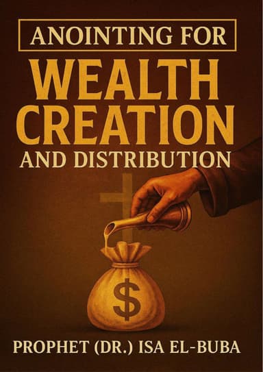 Anointing for Wealth Creation and Distribution